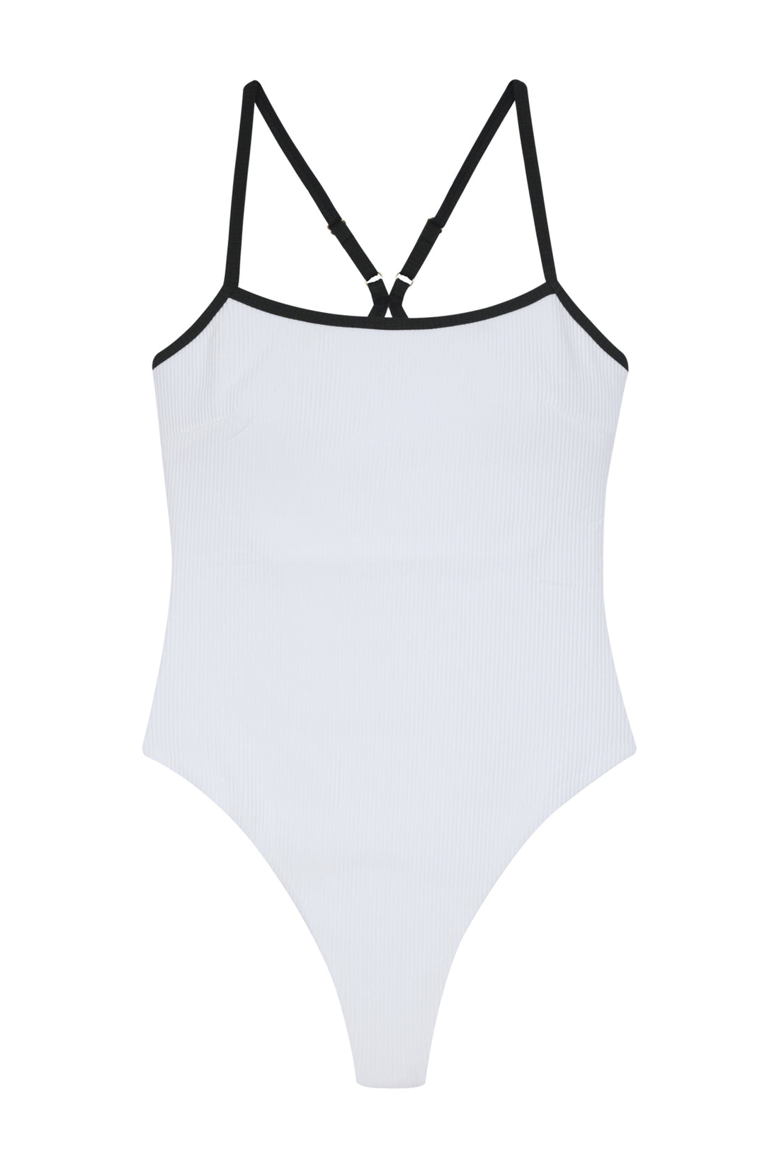 ONE PIECE SUIT NUSA WHITE AND BLACK